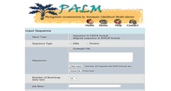 Desktop Screenshot of palm.iis.sinica.edu.tw