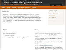 Tablet Screenshot of nms.citi.sinica.edu.tw